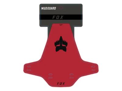 Fox front fender, uni, red