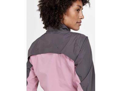 CRAFT CORE Endur Hydro női kabát, rózsaszín/szürke