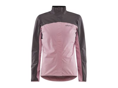 CRAFT CORE Endur Hydro dámská bunda, růžová/šedá