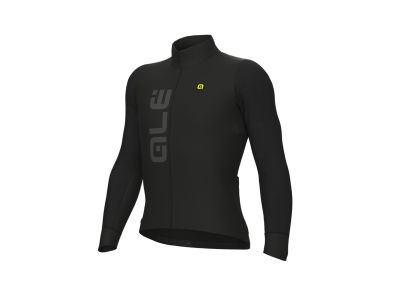 Koszulka rowerowa ALÉ QUICK R-EV1, czarna