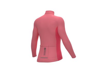 Damska koszulka rowerowa ALÉ FONDO 2.0 SOLID, usta różowe