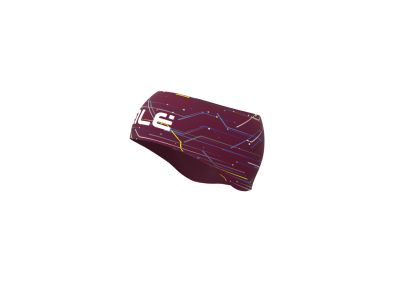 ALÉ BYTE headband, burgundy