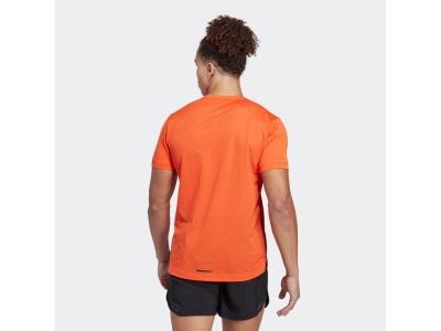 T-shirt do biegania adidas Terrex Agravic Trail, kolor pomarańczowy