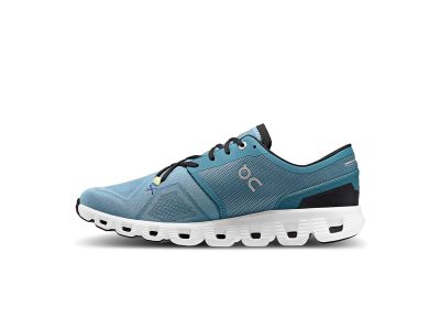 On Cloud X 3 sneakers, Pewter/White