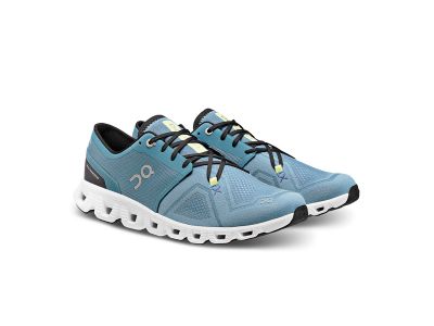 On Cloud X 3 sneakers, Pewter/White