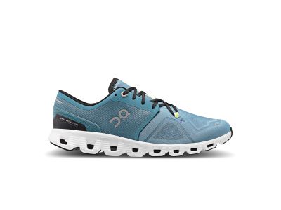 On Cloud X 3 sneakers, pewter/white