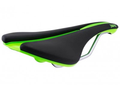 Siodełko Fabric Line Shallow Elite czarno-zielone