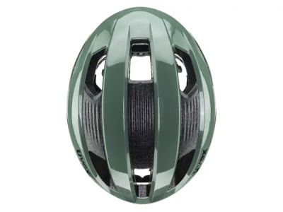 uvex Rise Helm, moosgrün/schwarz