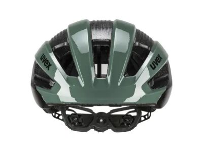 uvex Rise Helm, moosgrün/schwarz