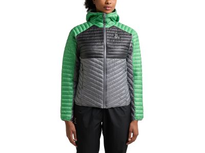 Haglöfs LIM Mimic hood women&#39;s jacket, grey/green