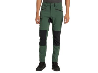 Haglöfs Mid Slim Long nohavice, zelená/čierna