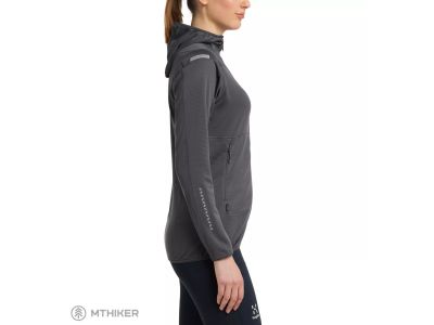 Haglöfs LIM Mid Fast women&#39;s sweatshirt, dark gray