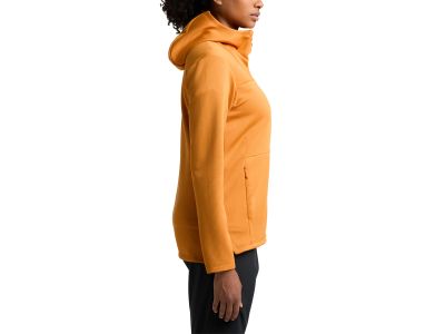 Haglöfs Willow Mid Hood women&#39;s sweatshirt, yellow