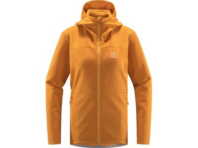 Haglöfs Willow Mid Hood women&amp;#39;s sweatshirt, yellow