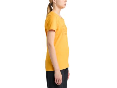 Haglöfs Outsiders By Nat women&#39;s T-shirt, yellow