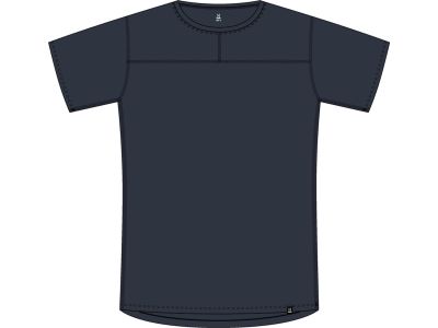 Haglöfs Wanderhemd aus Wollmischung, dunkelblau