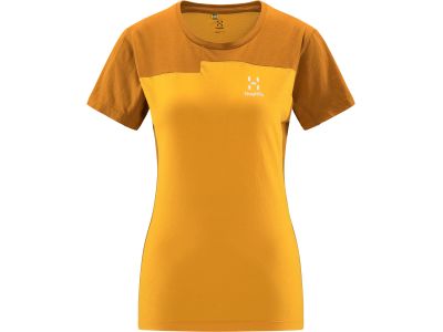 T-shirt damski Haglöfs ROC Grip, żółty
