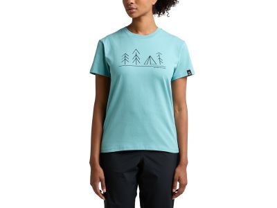 Haglöfs Camp women&#39;s t-shirt, blue