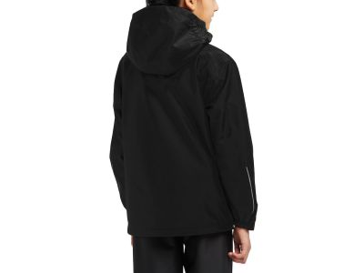 Jachetă pentru copii Haglöfs Husk, neagră