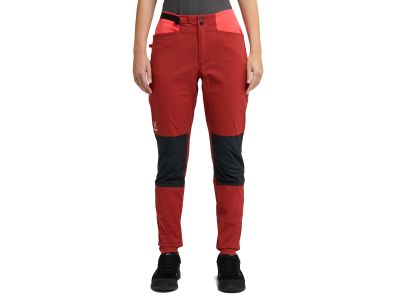 Pantaloni de damă Haglöfs ROC Spitz, roșii