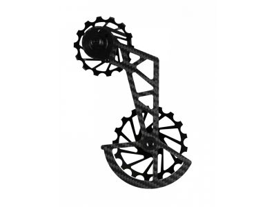 Wózek przerzutki Nova Ride Carbon Ceramic do Shimano 105, 12 sp, czarne