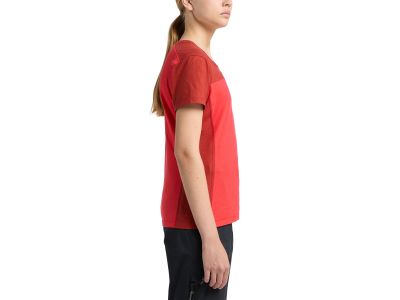 T-shirt damski Haglöfs ROC Grip, czerwony