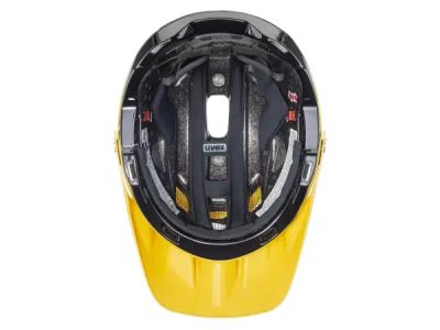 uvex Quatro Integrale Helm, sunbee/schwarz