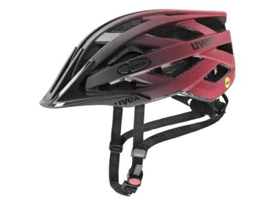 uvex I-VO CC MIPS helmet, black/red