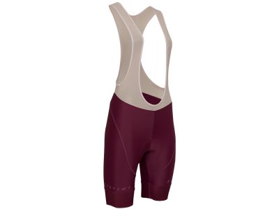 SILVINI Suela BIB dámské kraťasy, plum/cream