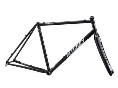 Ritchey Swiss Cross Disc vázkészlet, fekete/fehér + Shimano GRX Silver készlet, 1x11