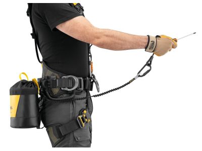 Petzl INTERFAST accessory for connecting Toolsatchet and Tooleash loops