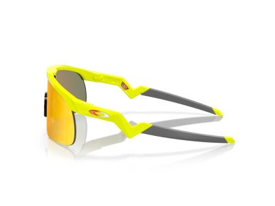 Oakley Resistor (Youth Fit) Brille, Prizm Ruby Lenses/Tennis Ball Yellow