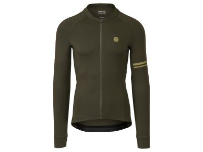 AGU Solid LS Performance jersey, forest green