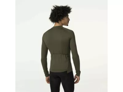 AGU Solid LS Performance jersey, forest green