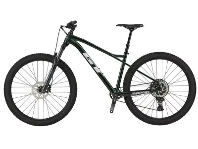 GT Zaskar LT Elite 29 bicykel, gloss forest green/silver