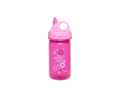 Nalgene Grip-N-Gulp Sustain detská fľaša, 0.375 l, pink/wheels