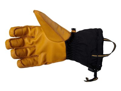 Warmpeace Grym gloves, black/brown