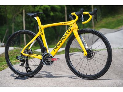 Pinarello Dogma F10 Disc eTap AXS Tour de France gelb