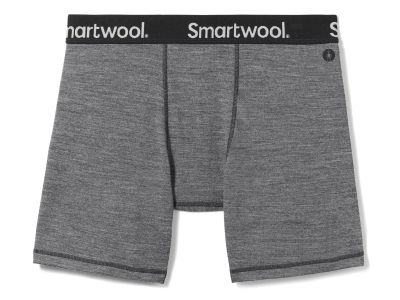Smartwool Active Boxer Brief Boxed Boxershorts, medium gray heather