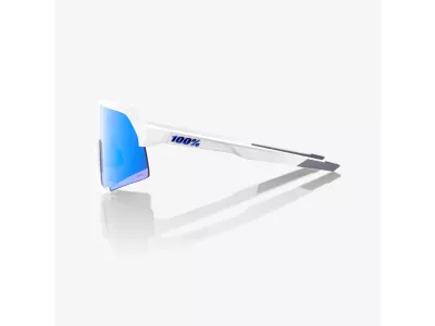 100% S3 brýle, Matte White/HiPER Blue Multilayer Mirror