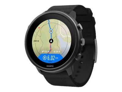 Suunto 7 GPS-Uhr, Mattschwarz/Titan