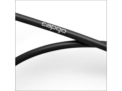 capgo BL brake cable housing with coiled steel 5 mm x 4 m, black