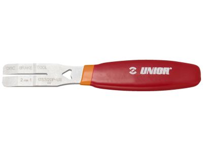 Unior tool for disc brakes 2in1