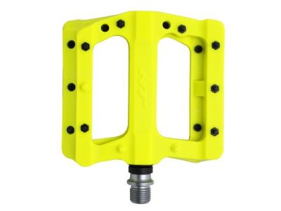 HT HTI-PA01 platform pedals, neon yellow