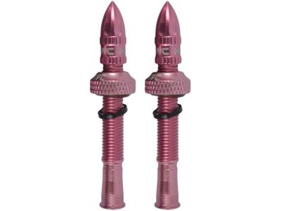 KCNC valves Alloy Tubeless, 50mm, pink