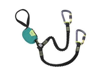 Climbing Technology Classic-K Slider ferratová brzda, green/anthracite