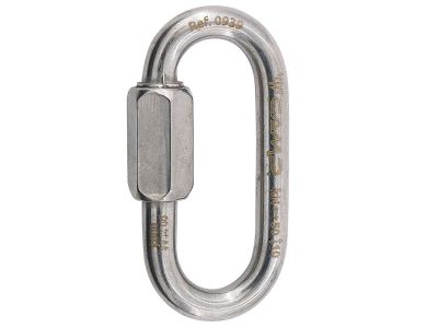 CAMP Oval Quick Link carabiner 8 mm, stainless steel
