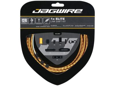 Zestaw przekładni Jagwire Elite Link Shift Kit, czarny