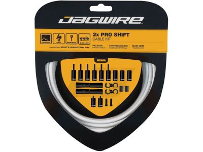Zestaw przerzutkowy Jagwire Pro Shift Kit, organic green
