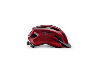MET ALLROAD helmet, S, red/black